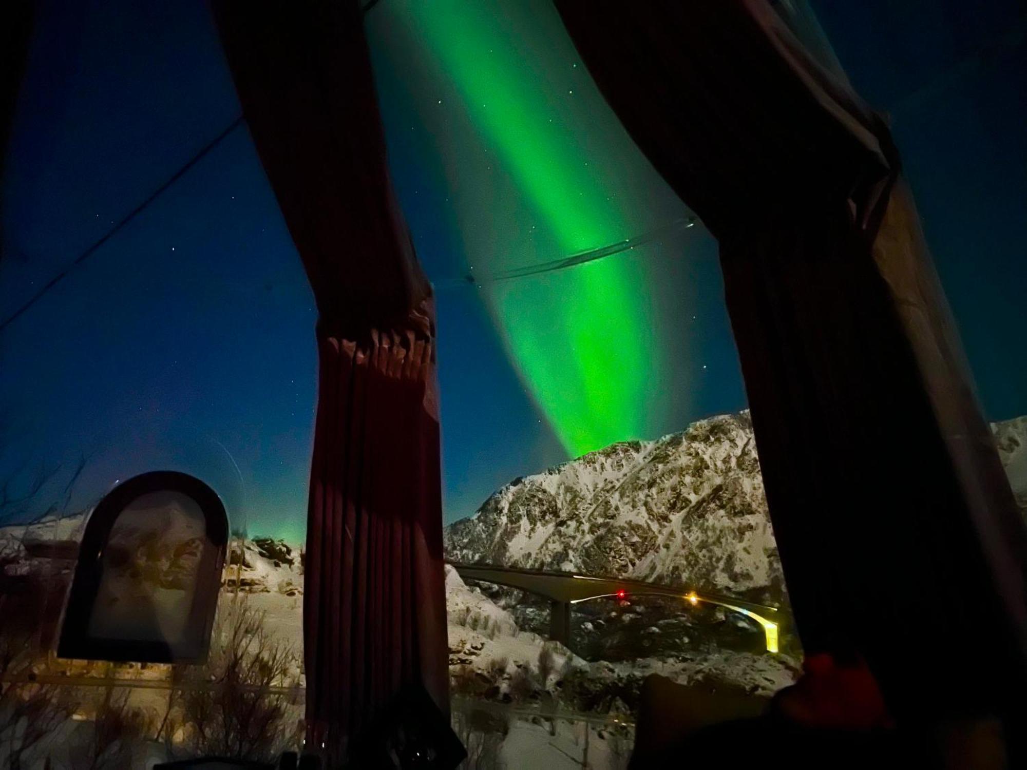 Lofoten Glampingdome Myrland Esterno foto
