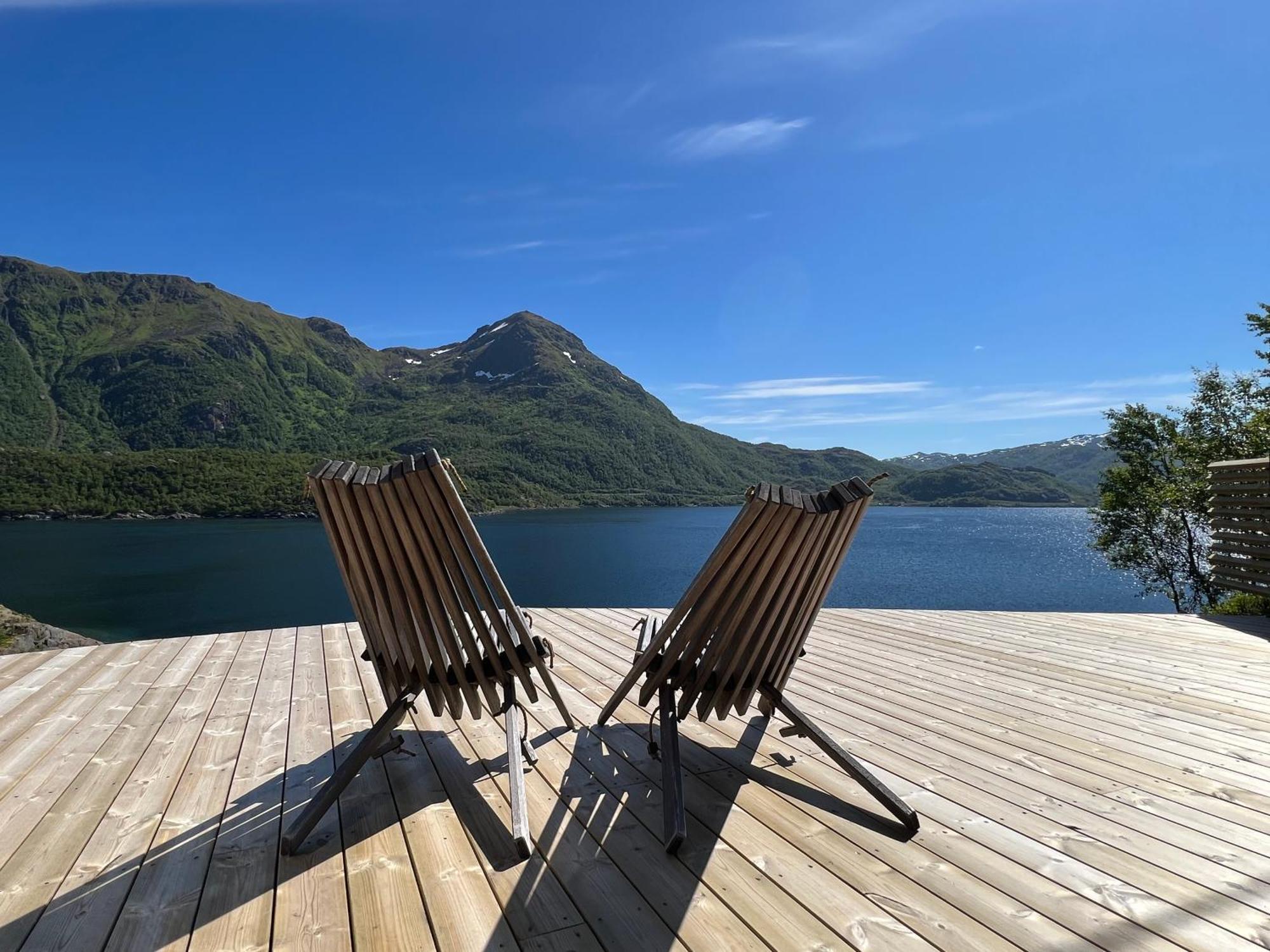 Lofoten Glampingdome Myrland Esterno foto