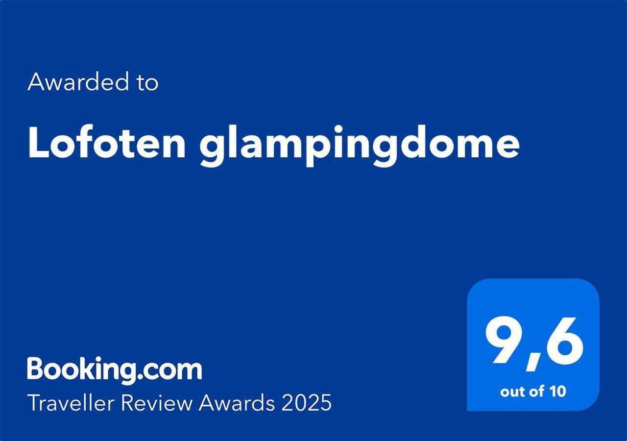 Lofoten Glampingdome Myrland Esterno foto